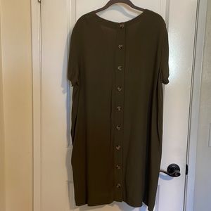 Madewell Olive Green dress